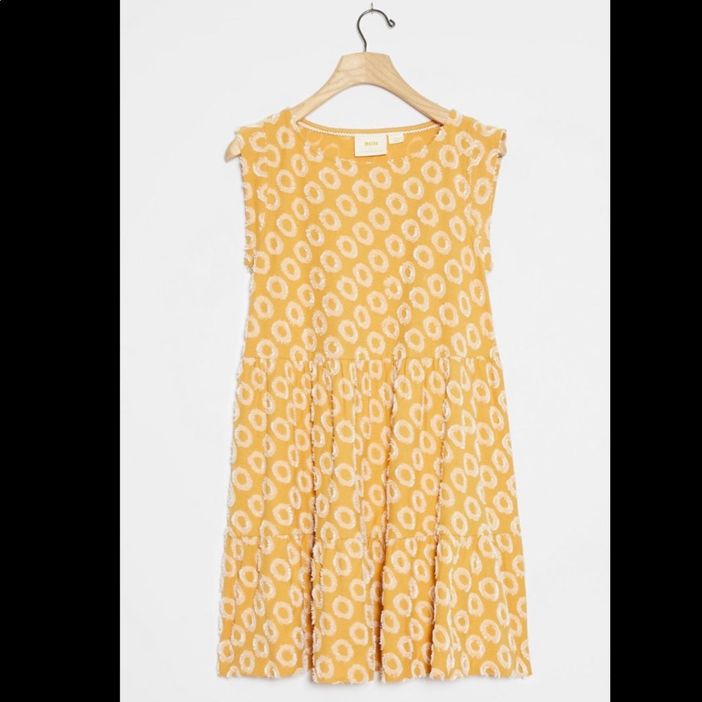 Anthropologie Maeve Lisanne Textured Tunic Dress